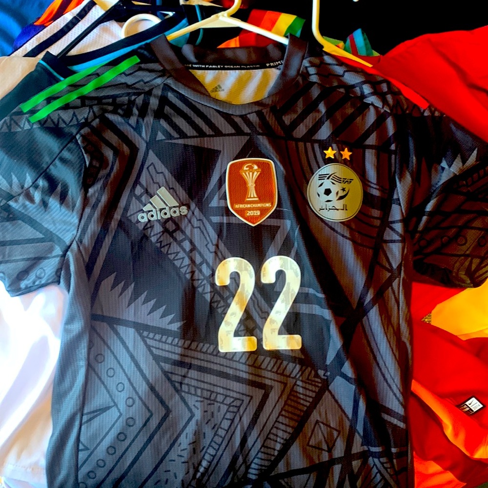 Algeria AFCON winners Bennacer Jersey